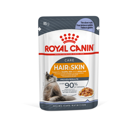 Feline Care Nutrition Hair & Skin Jelly (Intense Beauty) (Wet Food - Pouches) 12X85G