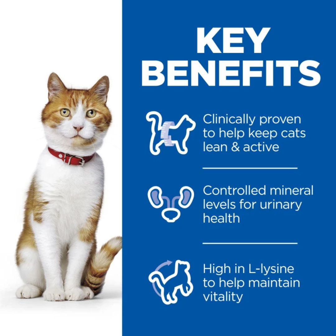 Hill’s Science Plan Sterilised Adult Cat Food with Chicken – 1.5kg