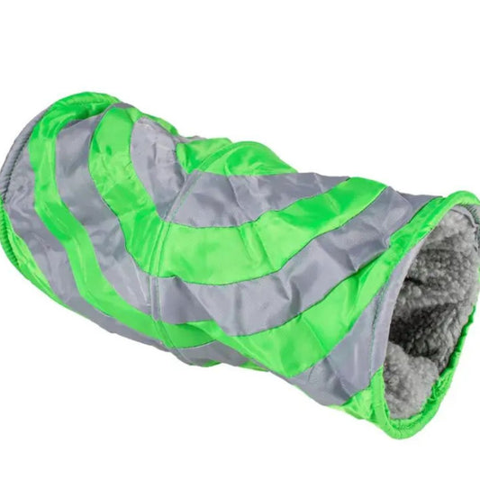 Duvo+ Play Tunnel Grey/Green 35cm[Length - 35cm]