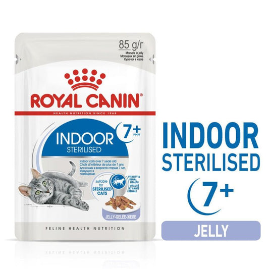 Feline Health Nutrition Indoor 7+ Jelly (Wet Food - Pouches)