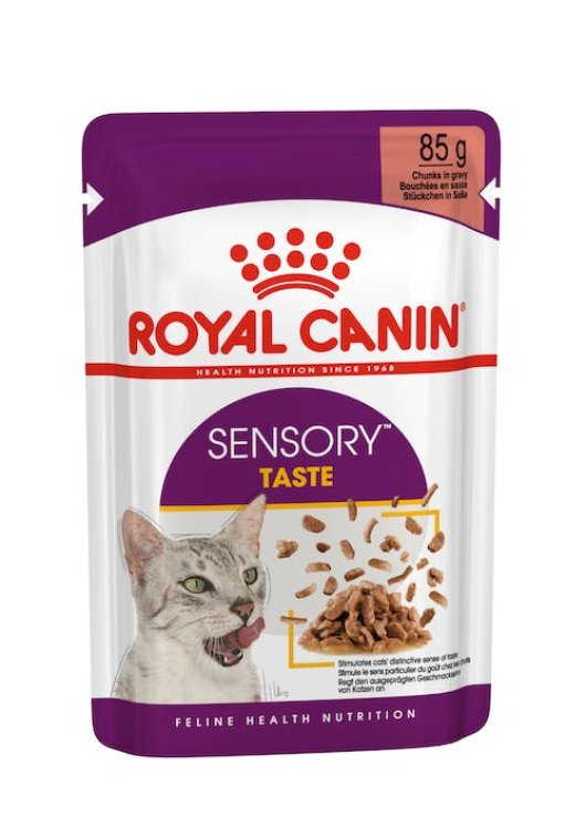 Feline Health Nutrition Sensory Taste Gravy (Wet Food - Pouches) 12X85G