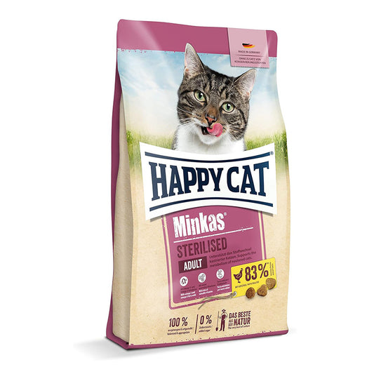 Happy Cat Minkas Sterilised Poultry1.5Kg