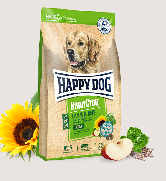 Happy Dog Naturcroq Mini Adult Lamm & Reis (Lamb & Rice)