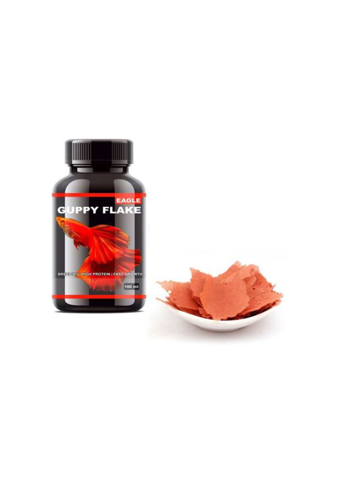 Horizone Eagle Guppy Flakes Fish Food – 100ml