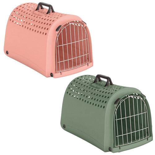 Imac Linus Pet Carrier – Coral – 52.5×32×34.5 cm – Second Life Plastic