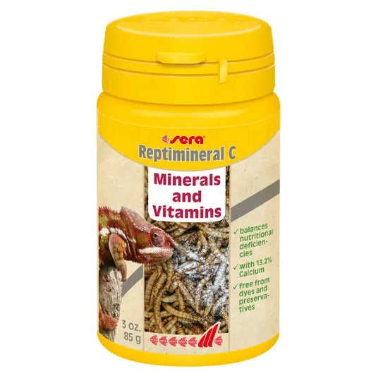 Sera Reptimineral C Calcium Supplement – 100ml/85g Reptile Health