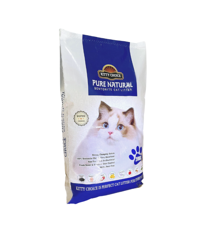 Kitty Choice Natural Bentonite Cat Litter Mixed Fragrance – 20Kg