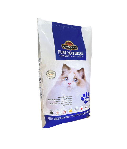 Kitty Choice Natural Bentonite Cat Litter Mixed Fragrance – 20Kg