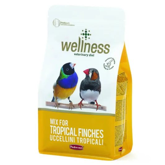 Padovan Wellness Tropical Finches Food – 1kg Daily Mix