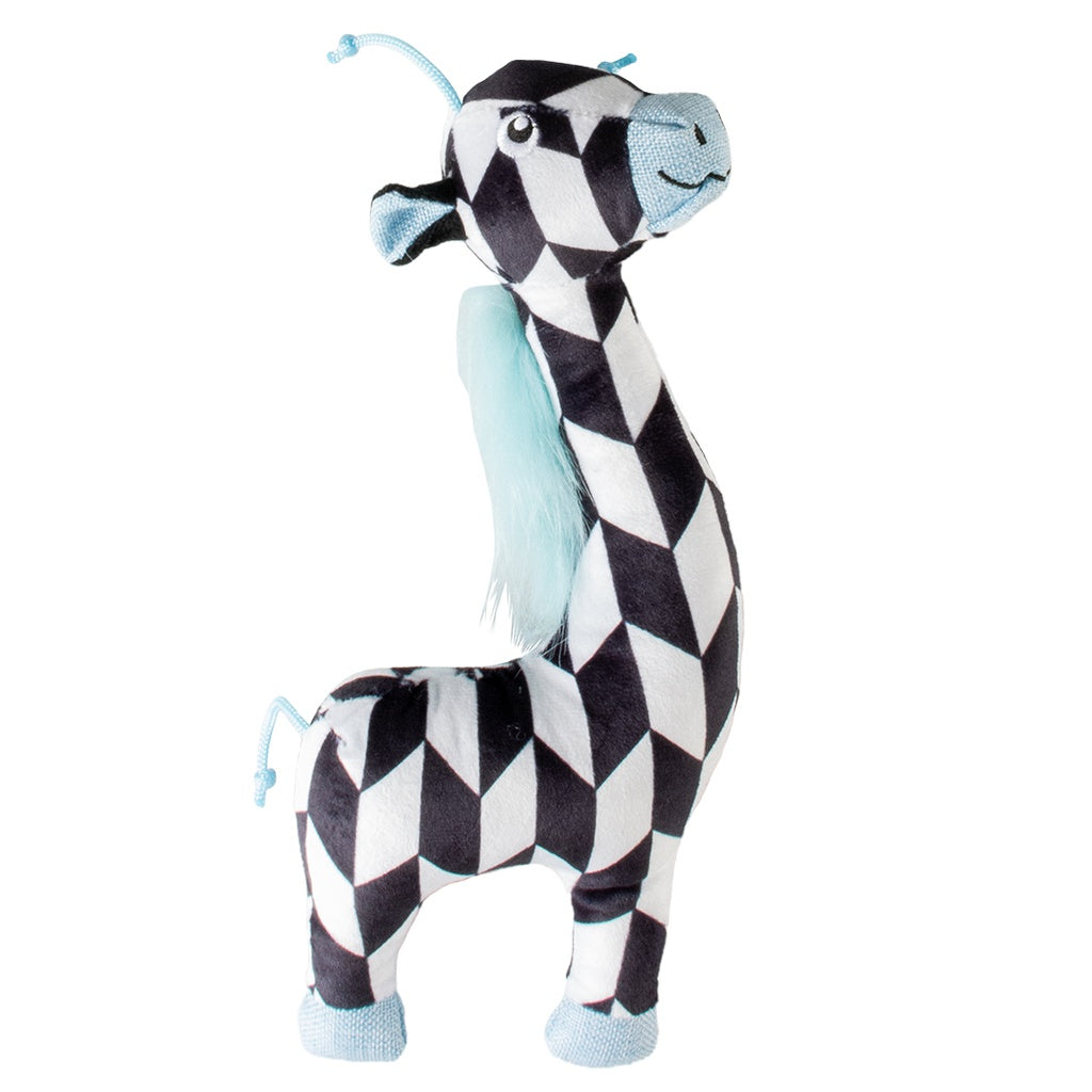 Duvo+ Plush Retro Giraffe Dog Toy – 32x14x5cm