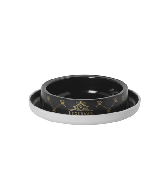 Moderna Non-Slip Trendy Cat Dinner Bowl 210ml – Black