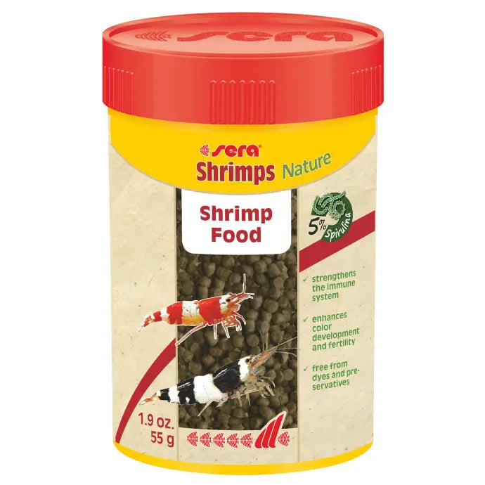 Sera Shrimps Natural Food – 100ml/ 55g Aquarium Shrimp Nutrition