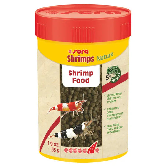 Sera Shrimps Natural Food – 100ml/ 55g Aquarium Shrimp Nutrition