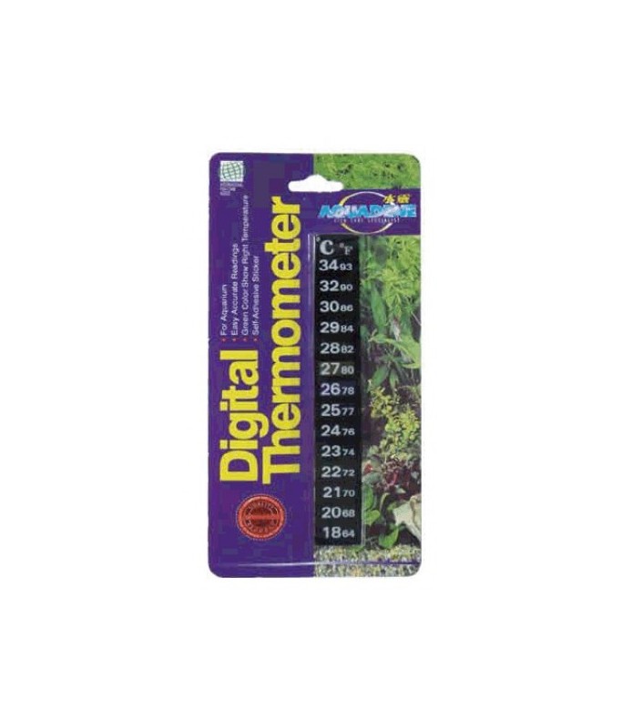 KW Zone Sticking Digital Thermometer – Easy-Read Aquarium Temp