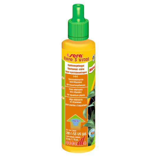 Sera Flore 3 Vital 50ML – Trace Elements for Healthy Plant Growth