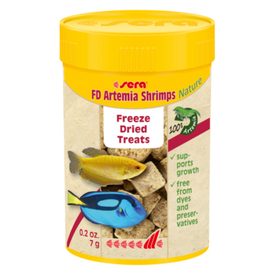 Sera FD Artemia Shrimps 100ML – Freeze-Dried Fish Treats