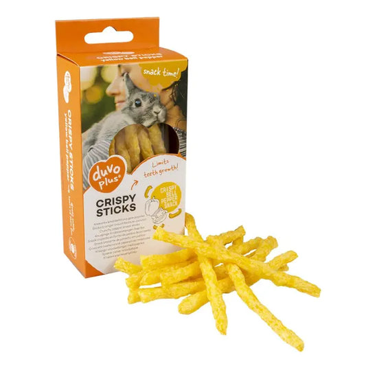 Duvo+ Crispy Chew Sticks Yellow Bell Pepper – 50g Yellow Treats