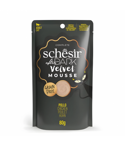 Schesir Velvet Mousse Chicken Wet Cat food 80G