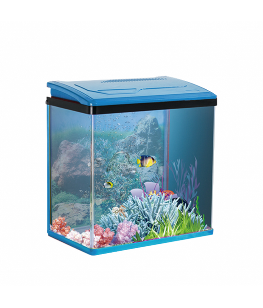 Karis PY-Series Aquarium – 240×160×280 mm – Blue Edition