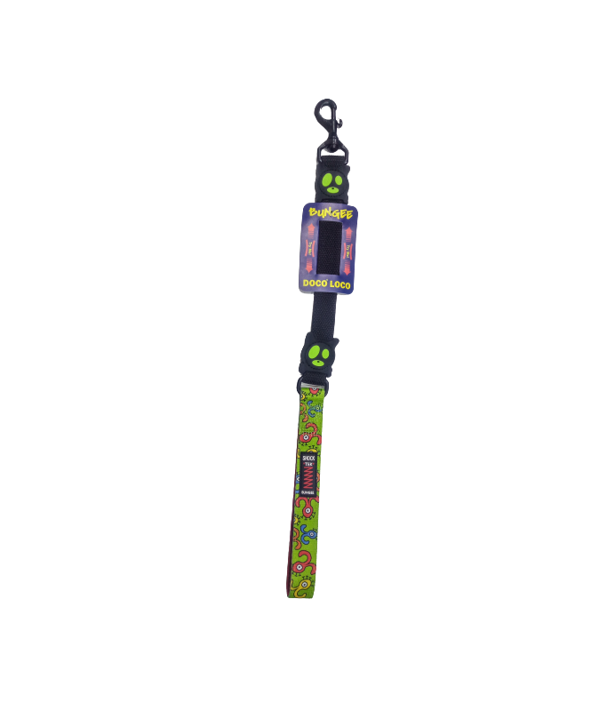 Doco Loco Shock Absorbing Bungee Dog Leash 4Ft