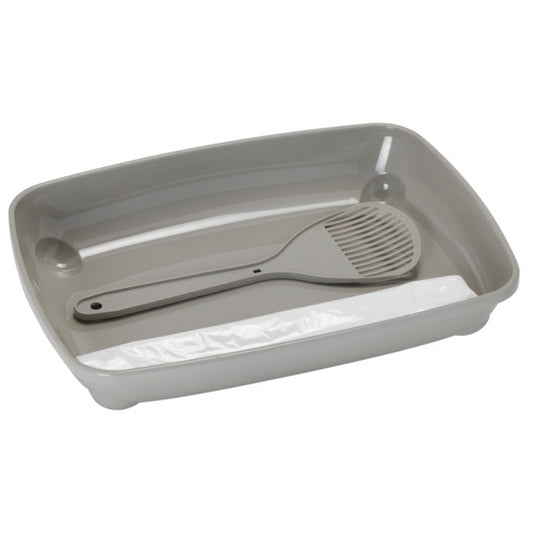 Moderna Cat Litter Tray Set – Scoop & Bag (37cm)