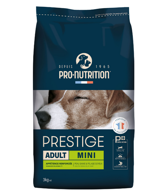 Pro Nutrition Prestige Adult Mini Breed Dry Dog Food 3kg