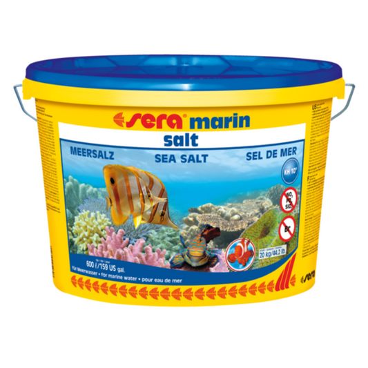 Sera Marin Salt Mix 20KG – For 120L Saltwater Aquarium Setup