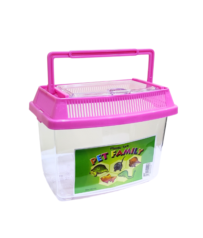 KW Zone Plastic Aquarium Tank – 18cm – Medium Fish Breeding Container