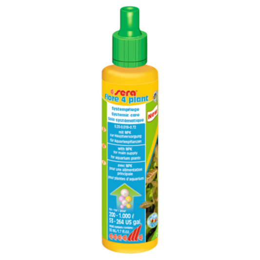 Sera Flore 4 Plant 50ML – Essential Nutrient Blend for Aquascaping