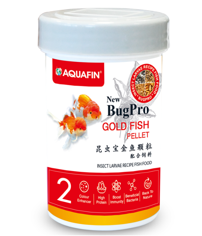 KW Zone Aquafin BugPro Goldfish Pellet Food 100ml