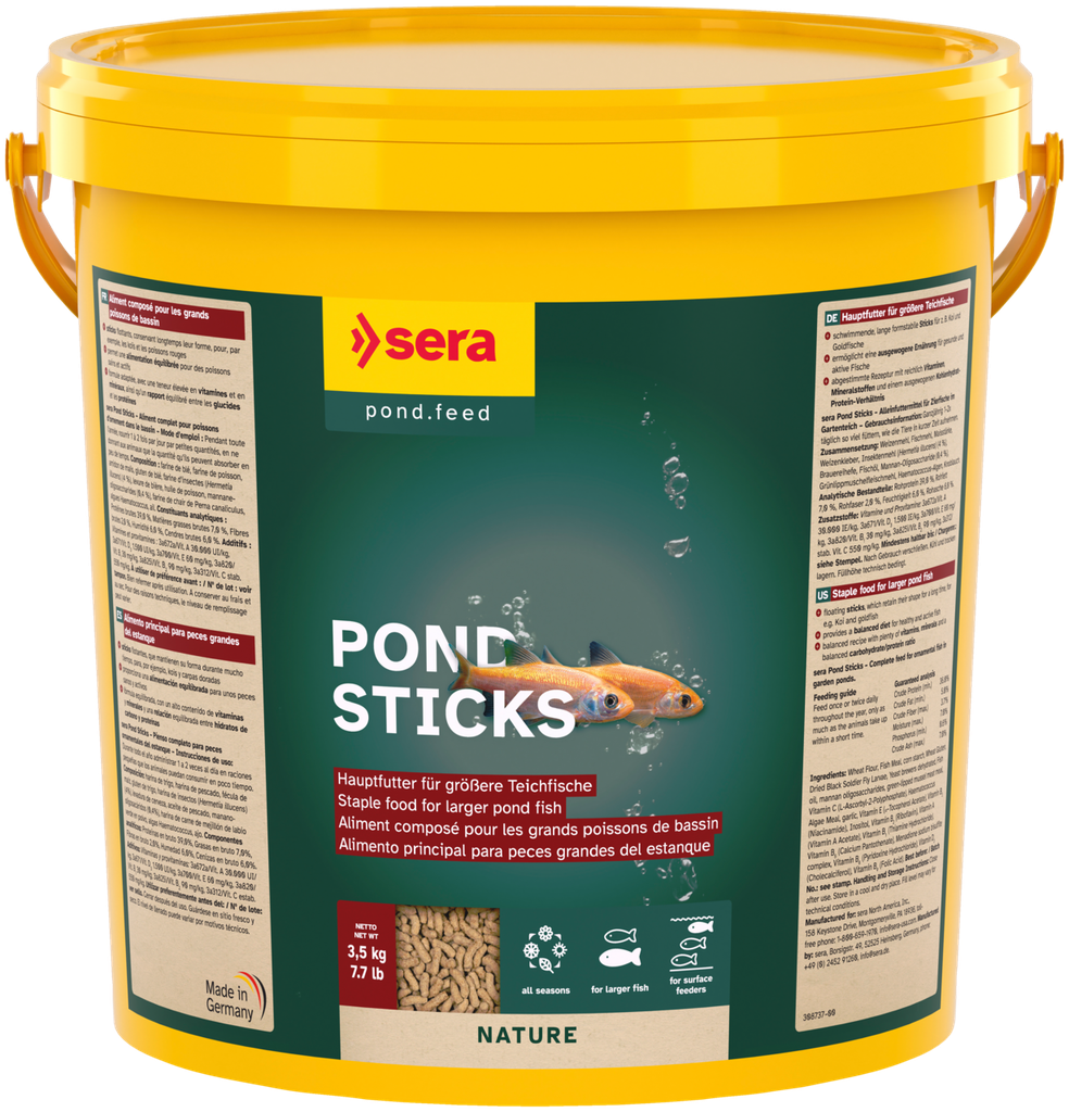 Sera Pond Granulate Nature 20L – Bulk Floating Pond Food