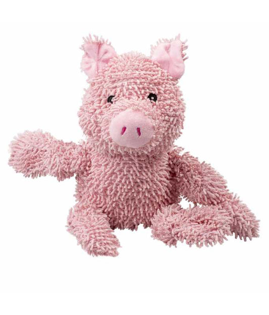 Duvo+ Plush Pig Moppy Dog Toy – 18x33x10cm, Pink