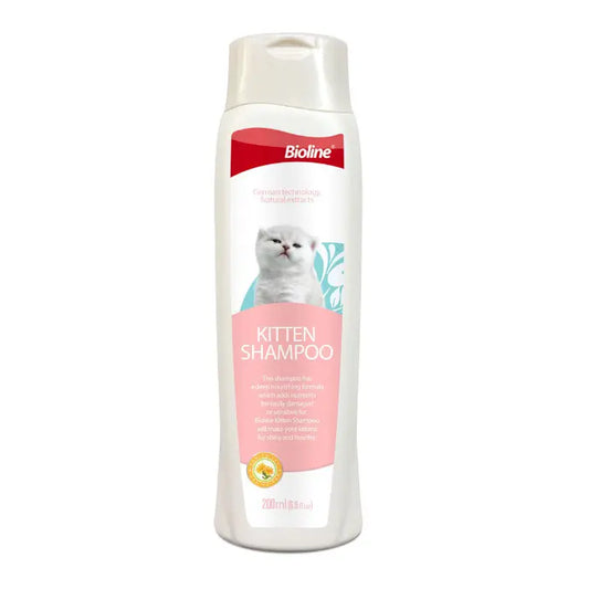 Bioline Kitten Shampoo 200ml Gentle Shampoo for Kittens