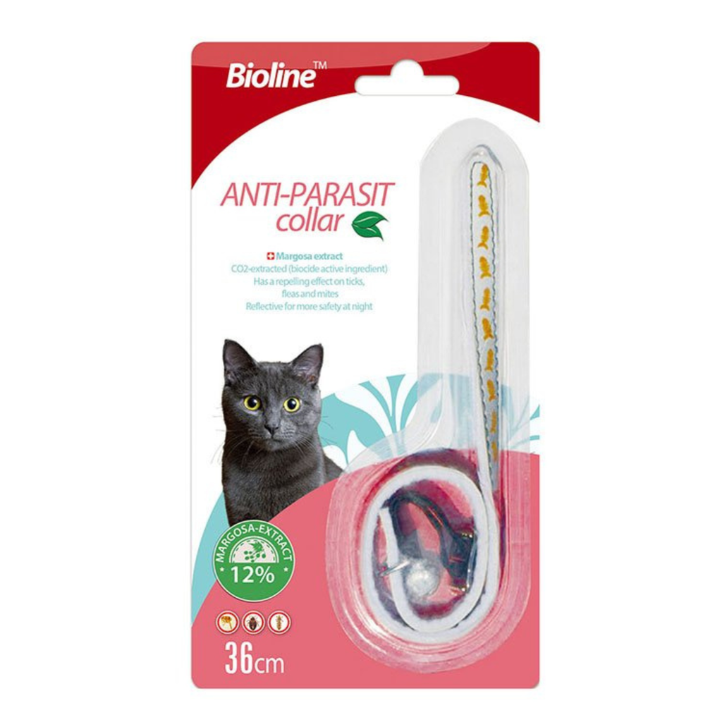 Bioline Adjustable Cat Collar 36cm Soft & Durable Fit