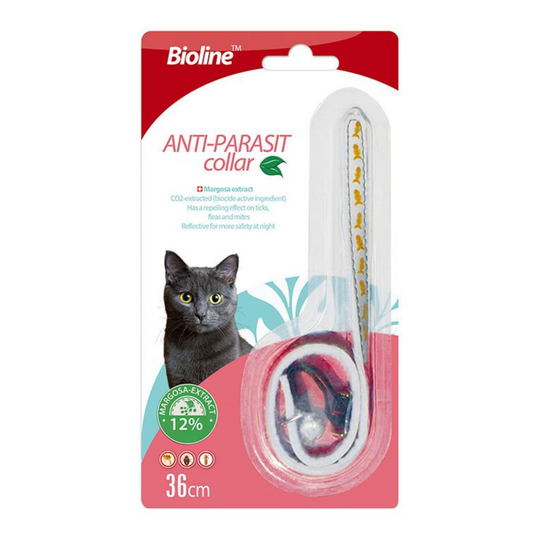 Bioline Adjustable Cat Collar 36cm Soft & Durable Fit