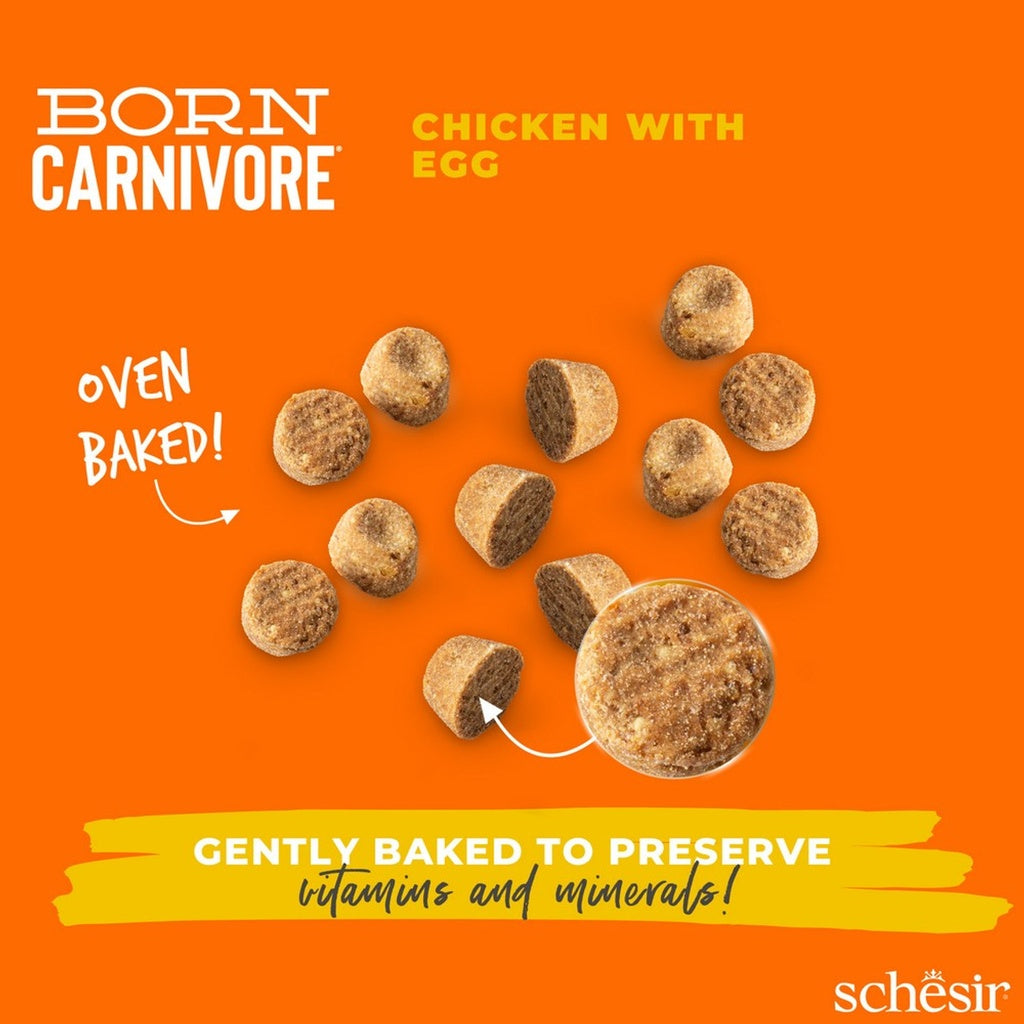 Schesir Born Carnivore Chicken & Egg Dry cat food 1.25kg