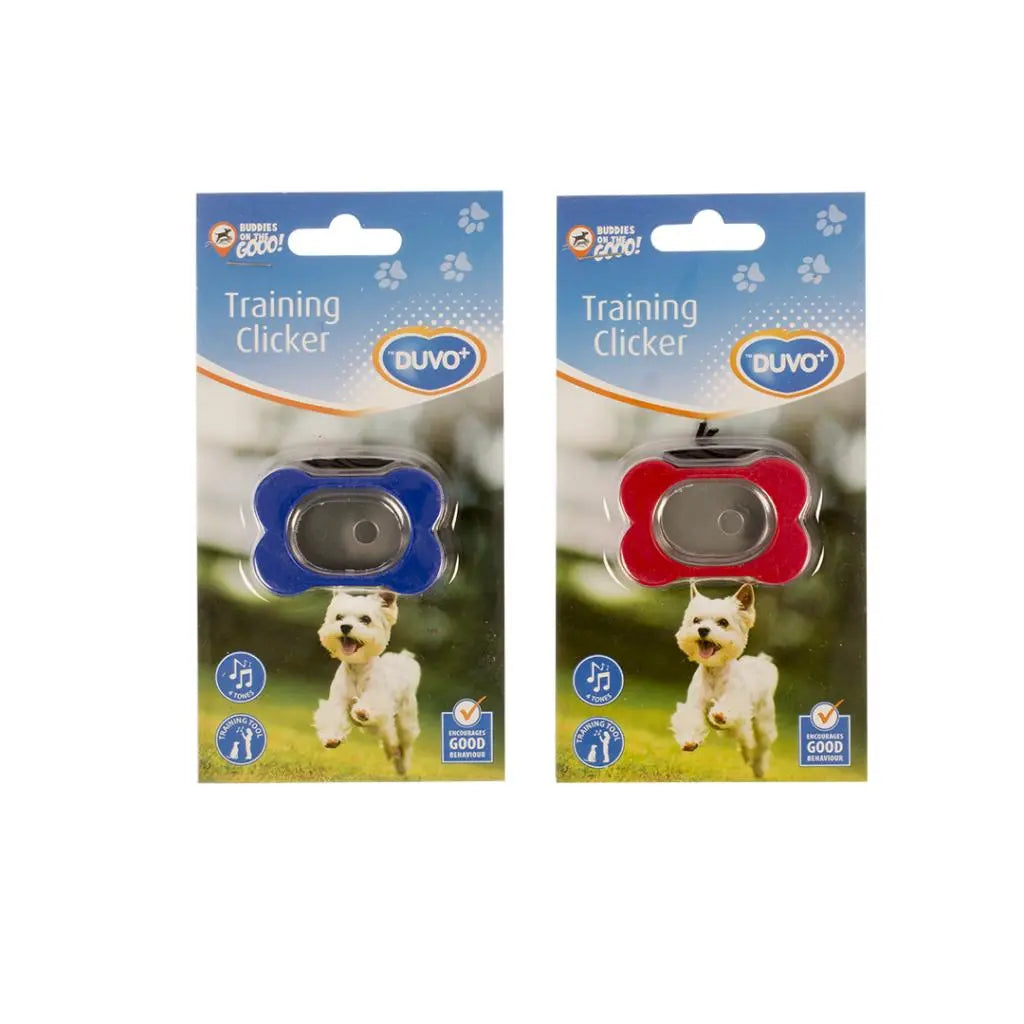 Duvo+ Training Clicker – 6cm Pet Obedience Tool, Mixed Colors