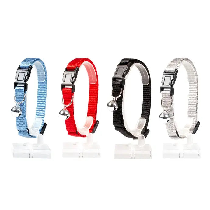 Duvo+ Cat Collar – Uni 1 – Nylon – Mixed Colors – 20–30 cm x 10 mm