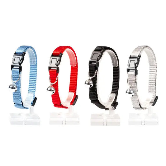 Duvo+ Cat Collar – Uni 1 – Nylon – Mixed Colors – 20–30 cm x 10 mm