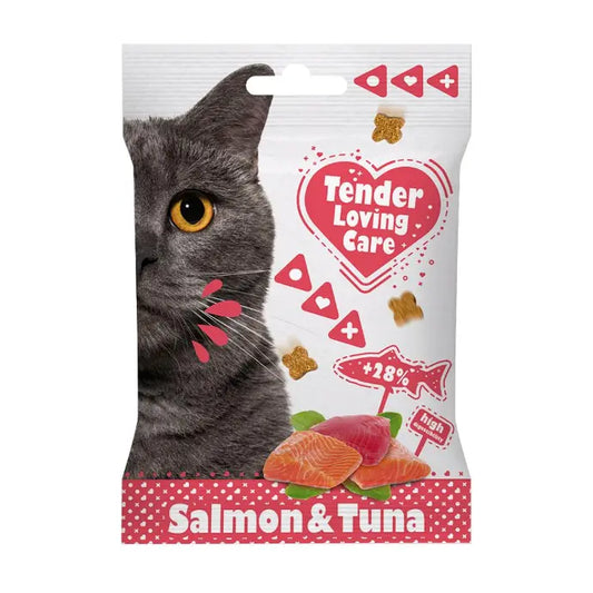 Duvo+ TLC Soft Cat Snack Salmon & Tuna – 50g