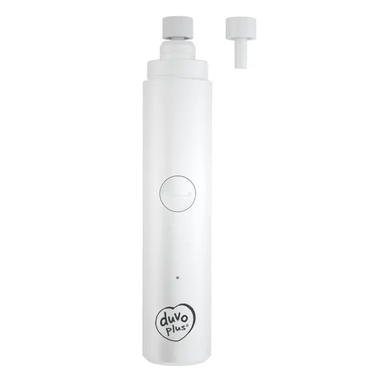 Duvo+ Electric Pet Nail Grinder – 14.6cm White