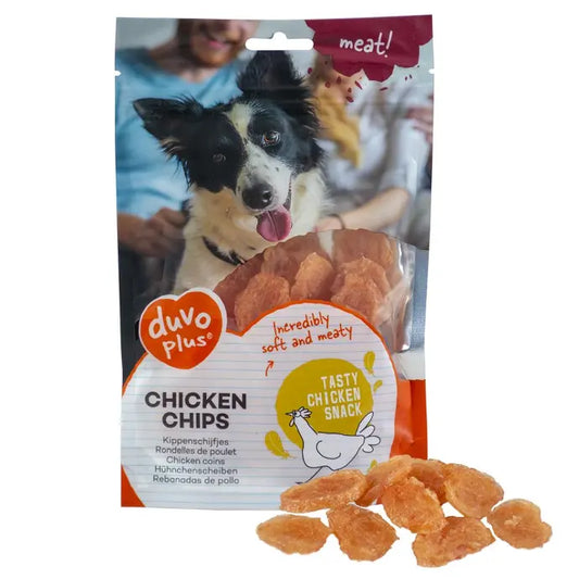 Duvo+ Dog Snack – 80 g – Chicken – Chips