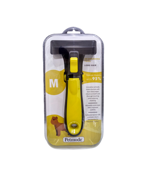 Pet Mode Deshedding Tool Long Hair Dogs – M Size Coat Care Brush