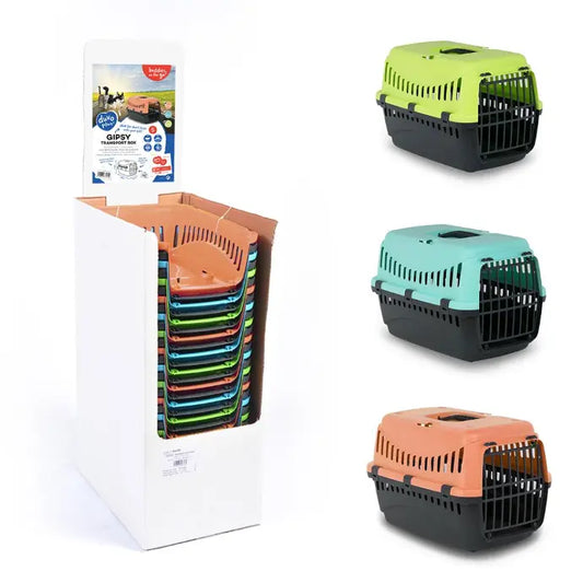 Duvo+ Gipsy Plastic Pet Door – Small 48x32x31cm, Mixed Colors