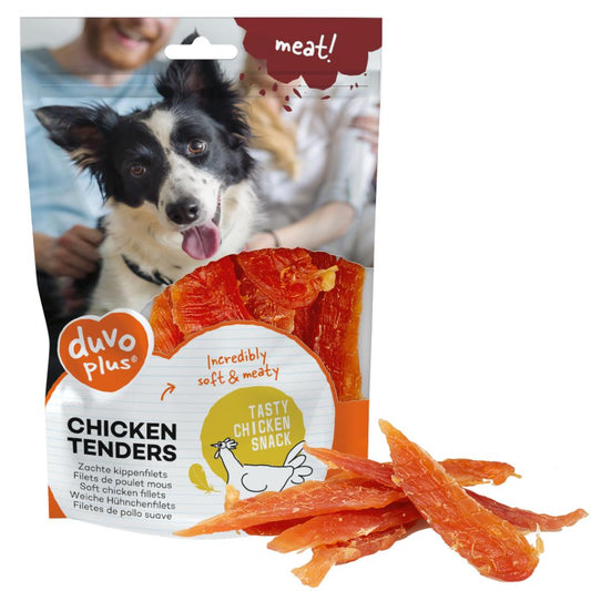 Duvo+ Meat! Chicken Tenders Dog Treats – 100g