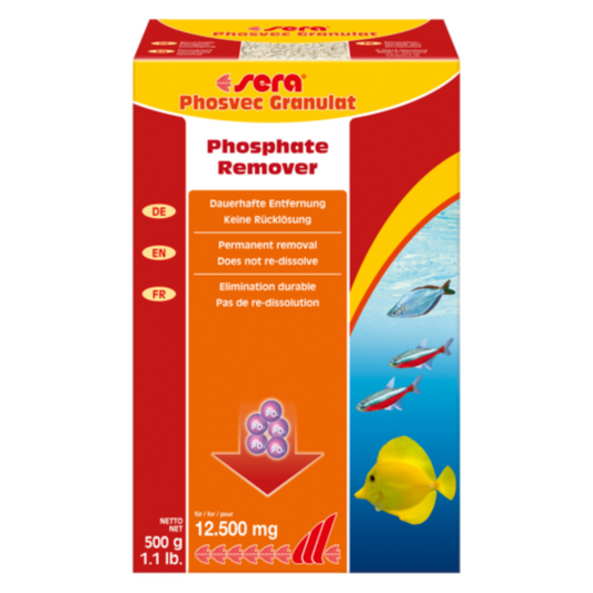 Sera Phosvec Granulat 500G – Granular Phosphate Remover