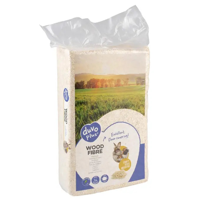 Duvo+ Wood Chips Small Animal Bedding [Weight - 2.5kg]