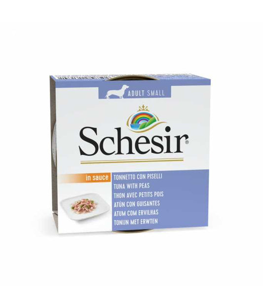 Schesir Dog Wet Food Tuna & Peas 85G
