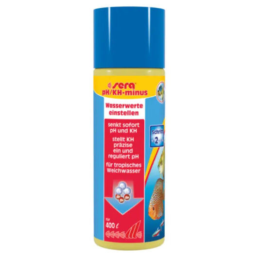 Sera pH/KH Minus Water Adjuster 100ML – pH Stabilizer for Aquariums