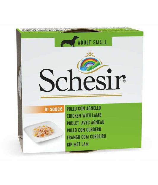 Schesir Dog Wet Food Chicken & Lamb 85G